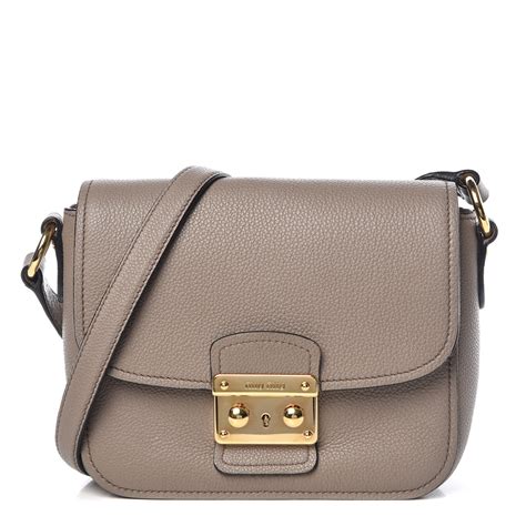 Miu Miu Vitello Phenix Shoulder Bag .